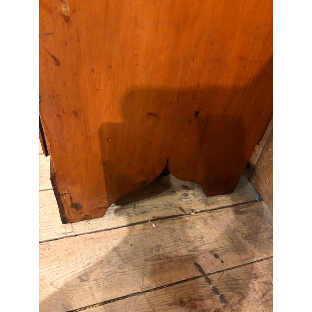 Antique Maple Chippendale Style Dresser For Sale - Image 4 of 9