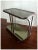 1970s Vintage Industrial Mirrored Bar Cart Attributed. To Willy Rizzo For Sale - Image 6 of 9