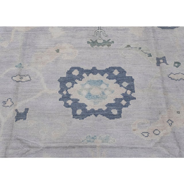 Early 21st Century Turkish Oushak Rug 8' x 10' For Sale - Image 5 of 8