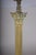 Gold Neoclassical Fluted Gilded Brass Column Table Lamp, 1920s For Sale - Image 8 of 10