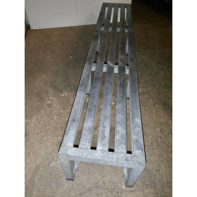 Iron Workshop Bench For Sale - Image 4 of 12