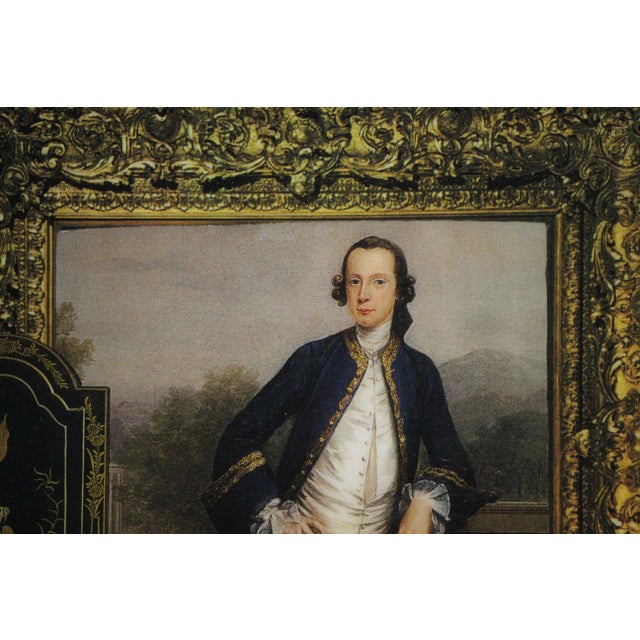 Estate Interior Decoupage Painting For Sale - Image 4 of 6