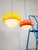 Space Age Orange Best Pendant from Guzzini, 1970s For Sale - Image 13 of 17