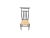 Mid-Century Ebonized Chiavari Style High-Back Chair For Sale In Philadelphia - Image 6 of 14