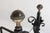 Antique Hand-Forged Wrought Iron Andirons, 1890s, Set of 2 For Sale - Image 3 of 13