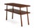 Mid-Century Modern T. H. Robsjohn-Gibbings Widdicomb Walnut Console Hall Table 1952 Restored For Sale - Image 3 of 18