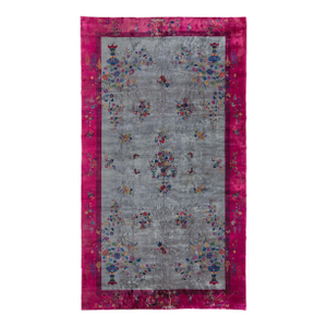 Early 20th Century Zabihi Collection Palace Size Art Deco Chinese Rug