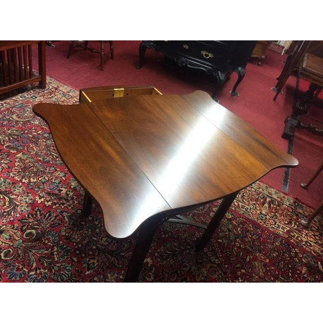 Vintage Pembroke End Table, Henkel Harris Furniture Spnea For Sale - Image 10 of 12