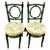 19th Century Green and Gold Bentwood Chairs with Heavy Patination - A Pair For Sale - Image 9 of 9