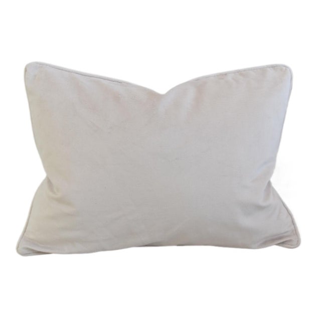 2020s Thibaut Floral & Birds Giselle Botanical Feather/Down Pillow For Sale - Image 5 of 6