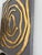 Gold Original 3d Abstract Art by Alena Kalen "Golden Labyrinth" Gold Leaf, Coa For Sale - Image 8 of 9
