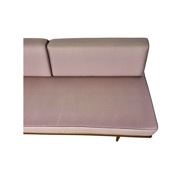 Wood Vintage Mid-Century Modern Wood Platform Sofa Daybed For Sale - Image 7 of 18