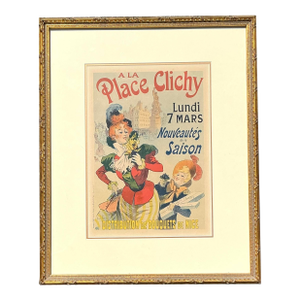 Vintage French Advertising Print