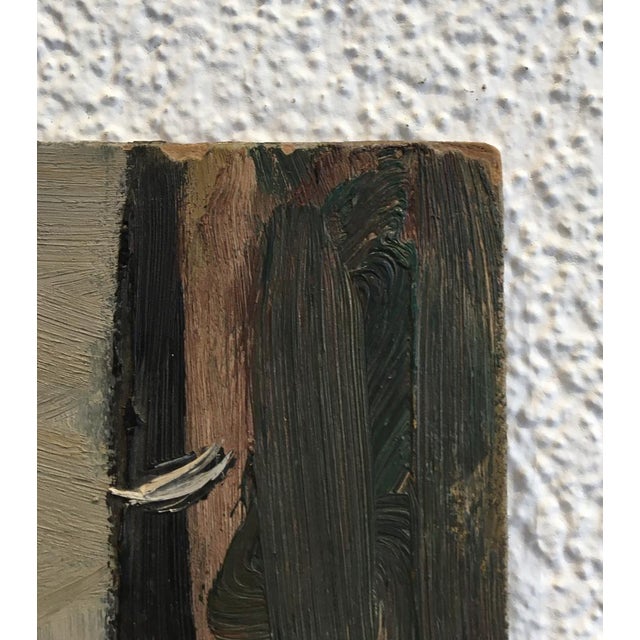 Fritz Strebel, Rue du Pot de Fer, Vieux Paris, Oil on Wood For Sale - Image 6 of 10