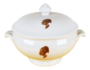 Soup Tureen with Decorations from Richard Ginori