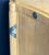 1940s French Sycamore 2-Door Cabinet With Pewter Mounts For Sale - Image 10 of 13