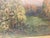 1990s Russian Impressionist Landscape Painting on Board Signed and Dated For Sale - Image 9 of 10
