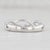 Woven 0.35ctw Diamond Ring 18k White Gold Sz 5.75 Wedding Band Stackable a Jaffe, Size 5.75 For Sale - Image 4 of 8