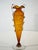 Mid-Century Modern Two-Handled Amber Murano Glass Vase, Italy, 1950s For Sale - Image 13 of 18