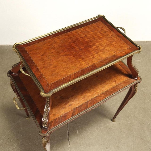 Napoleon III Coffee Table in Violet Wood For Sale - Image 3 of 14