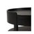 Wood Black Scandinavian Oval Side Table For Sale - Image 7 of 10