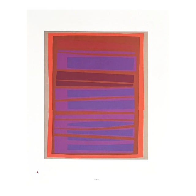 2009 Josef Albers the Interaction of Color Plate Xviii-9 Bis For Sale