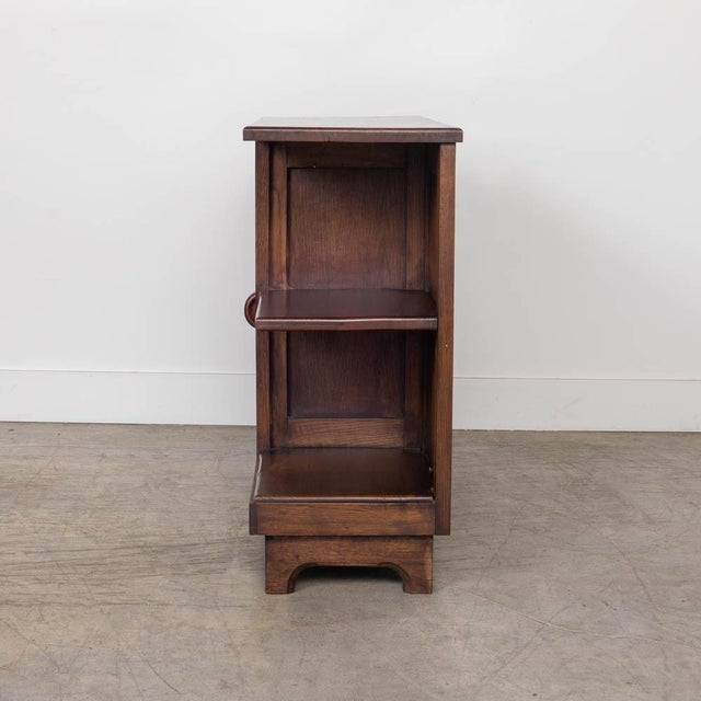 1940s French Carved Wood Side Table in the Style of Charles Dudouyt For Sale - Image 5 of 12