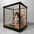 Contemporary Hina-Ningyō Girl with Temari Ball Doll with Glass Display Case, 1970s For Sale - Image 3 of 12