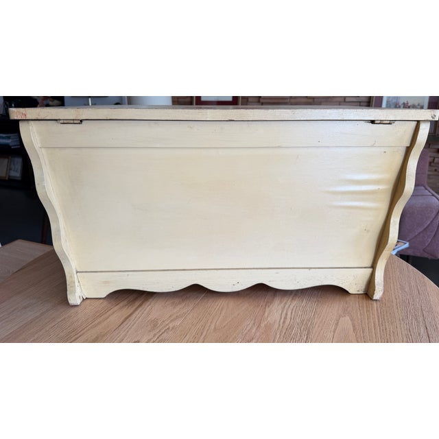 20th C Reproduction Hand Painted Scandinavian Blanket Chest For Sale In Chicago - Image 6 of 8