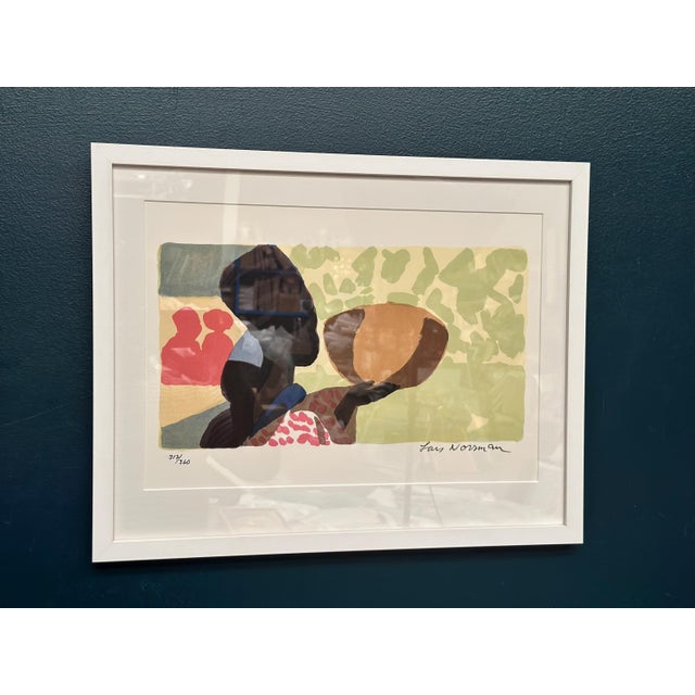 Lars Norrman, Woman, 1960s, Lithograph, Framed For Sale - Image 14 of 18