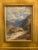 Stunning landscape painting in gold gilt wooden frame