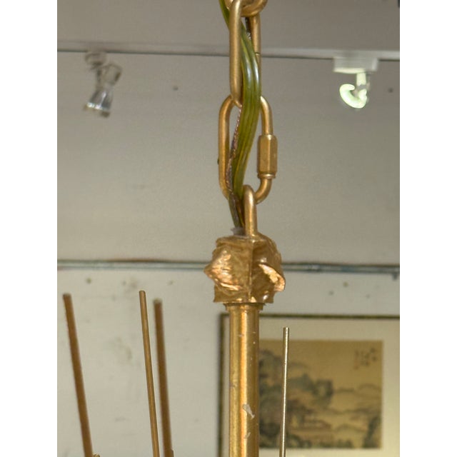 Kelly Wearstler Strada Gild Large Round Chandelier for Visual Comfort For Sale - Image 10 of 12