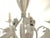 Vintage Tole 6-Light Chandelier With Rose Details For Sale - Image 10 of 18