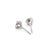 14k White Gold Diamond Stud Earrings ~1.23cts, Pair For Sale In Phoenix - Image 6 of 9