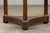 Wood 19th Century French Empire Style Walnut Pedestal Center Table With Marble Top For Sale - Image 7 of 15