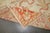 Folk Art Antique Zabihi Collection Ivory Orange Turkish Oushak Room Size Carpet - 10'7" x 13'3" For Sale - Image 3 of 12