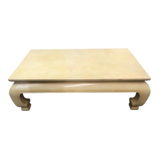 1950s Ming John Widdacomb Chow Leg Coffee Table For Sale