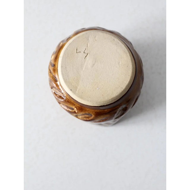 Ceramic Vintage Studio Pottery Bowl With Spout For Sale - Image 7 of 10