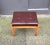 Wood Vintage Scandinavian Beech & Leather Ottoman from Farstrup Møbler, 1970s For Sale - Image 7 of 7