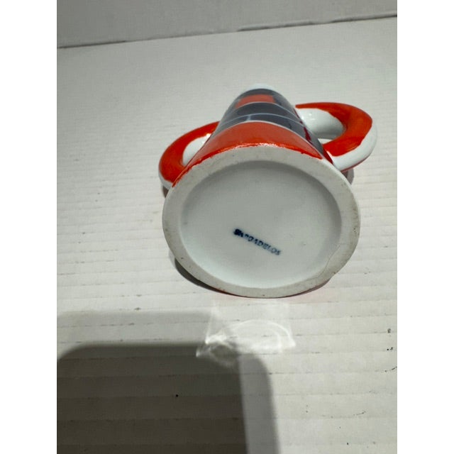 1990s Sargadelos Handmade Porcelain Bud Vase For Sale - Image 5 of 7