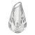 Saint Louis Cristal, France Stunning Heavy 7" Crystal Teardrop Vase by $975List Price For Sale