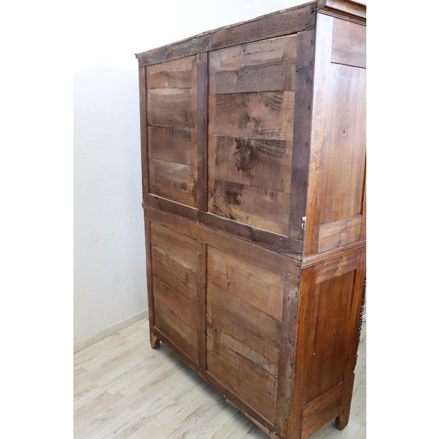 Antique Poplar Wood Wardrobe, 1800s For Sale - Image 11 of 13