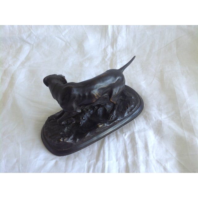 Pointer Dog, 1920s-1940s, Bronze For Sale - Image 9 of 12