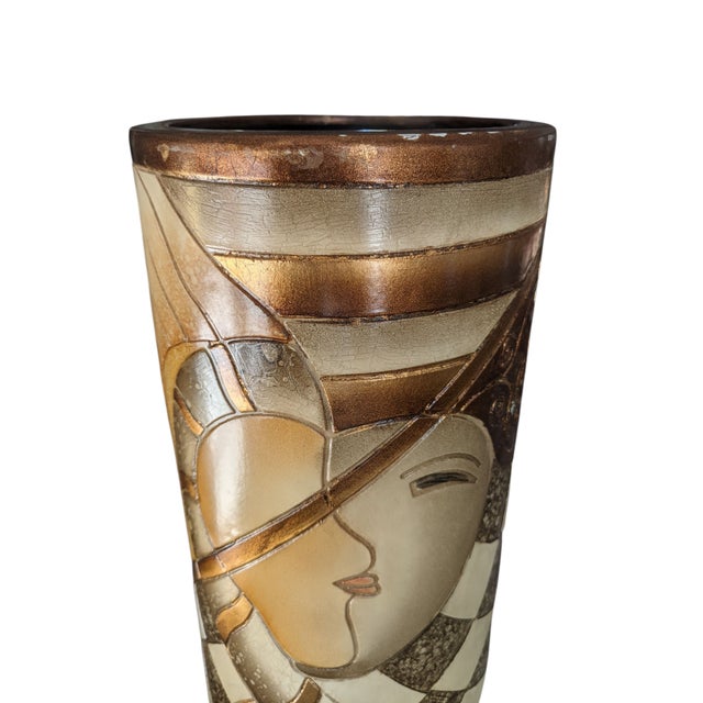 Pablo Picasso Vintage Abstract Cubist Alexander Kalifano Vase For Sale - Image 4 of 9