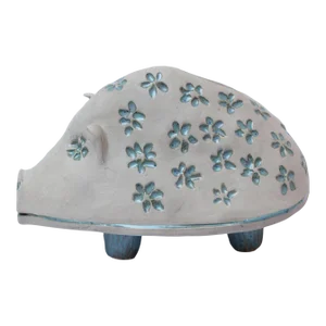Studio Pottery Piggy Bank by David Gil and Yusuke Aida for Bennington Potters