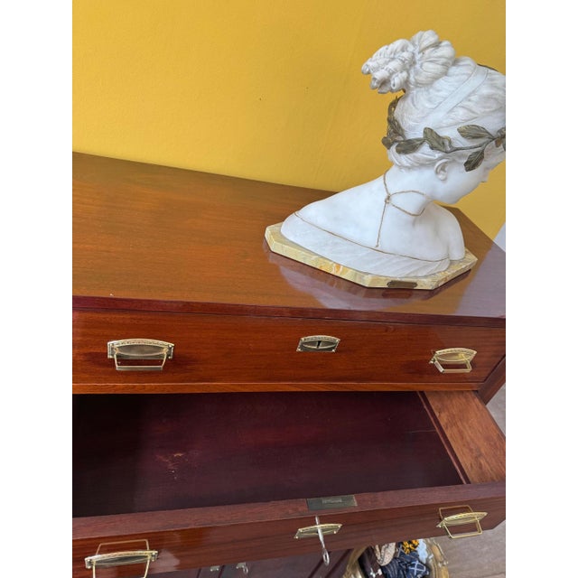19th Century Art Nouveau Vertiko Cabinet, 1890s For Sale - Image 5 of 6