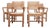Vintage Danish Dining Chairs in Papercord by Tage Poulsen, 1974, Set of 4 For Sale