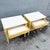 This pair of vintage coastal nightstands by Thomasville brings sunny Palm Beach charm to the bedroom. A soft yellow finish...