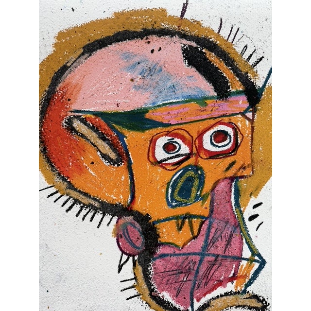Street Art Jean Michel Basquiat (1960-1988), Untitled, 1982, Copyright Estate of Jean-Michel Basquiat, Exhibition Poster For Sale - Image 3 of 8