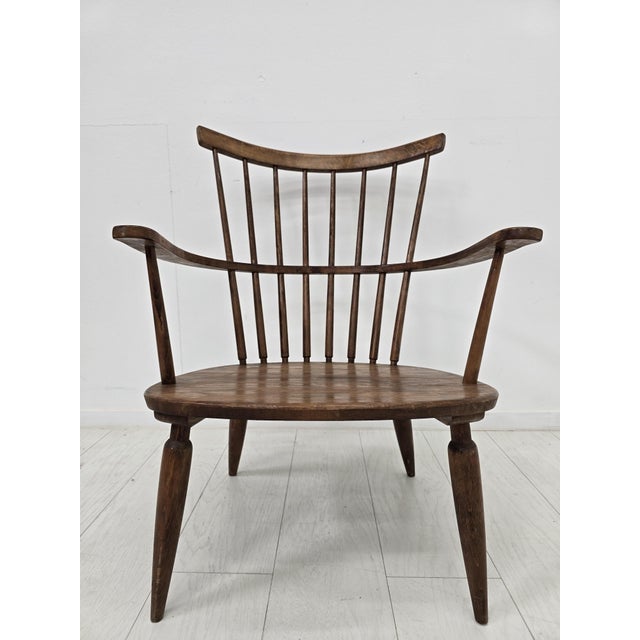Mid-Century Modern Altheim Armchair by Franz Schuster for Wiesner-Hager, Austria, 1950s For Sale - Image 15 of 15